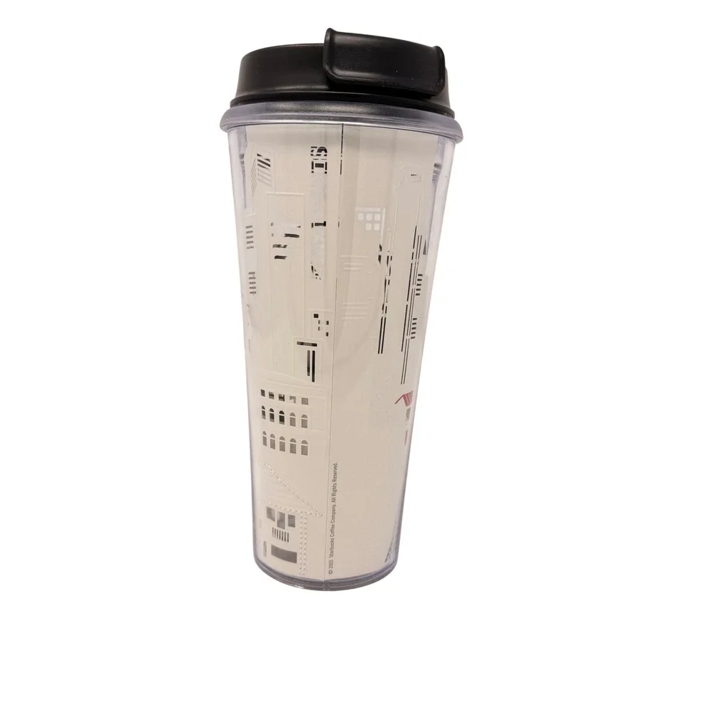Starbucks Singapore Tumbler 2022‎ Pre-Owned 16oz Ferris Wheel City Design